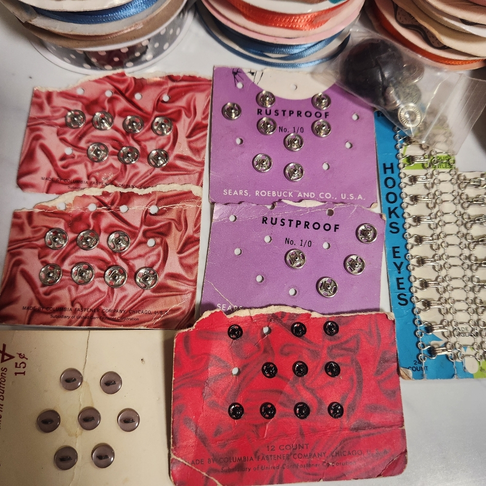 Assorted Ribbon and Sewing Collection - Picture 4 of 7